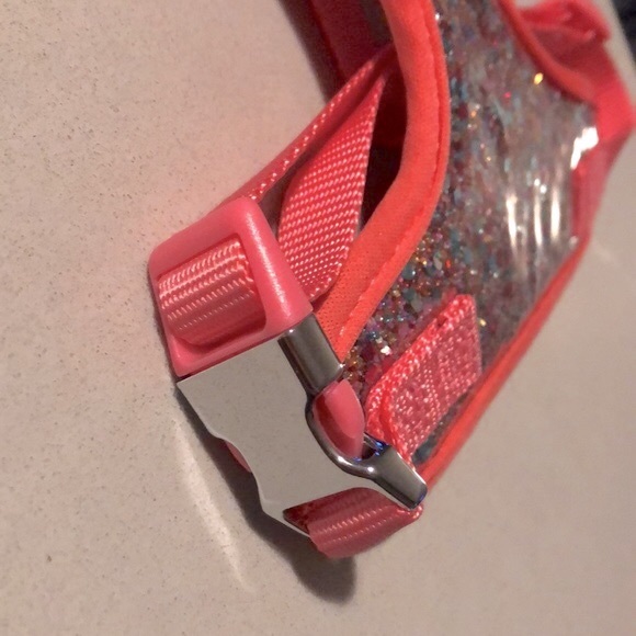 NEW [Packed Party] Pink Confetti Adjustable Dog Harness Sz Small (10-20 lbs) - Picture 10 of 14